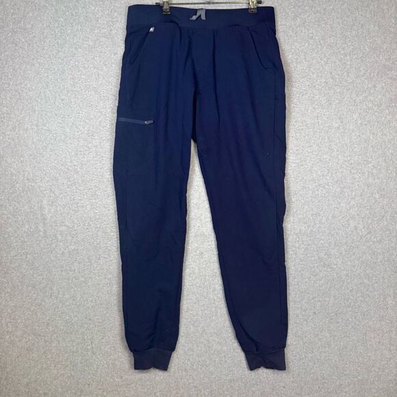 Figs Men's Size W 32 L 31 Blue Ankle Length Jogger Pants Scrubs Pockets - Picture 1 of 8